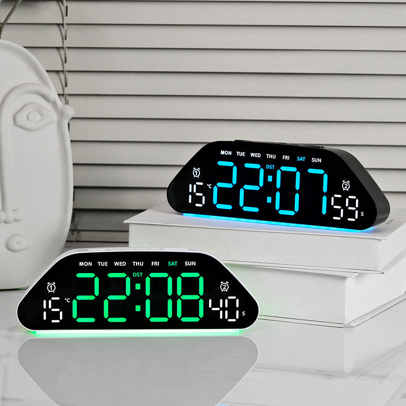 Digitaler Multifunktionaler Wecker mit Temperatur- und Datumsanzeige Karnz