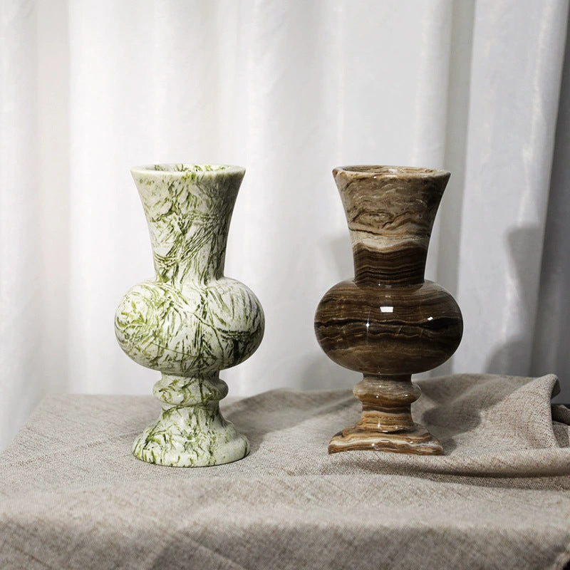 Dekorativer Marmor-Vase