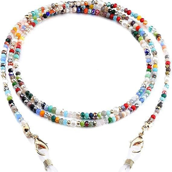 Verspielte Bead-Brillenkette Karnz