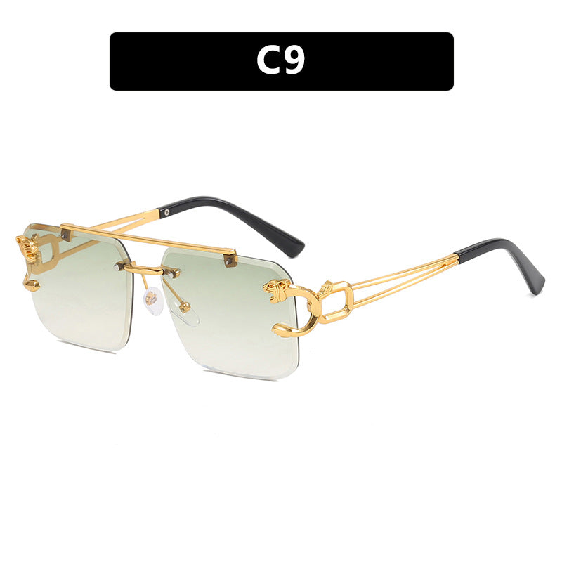 Damen Luxus-Sonnenbrille mit elegantem Metalldetail Karnz