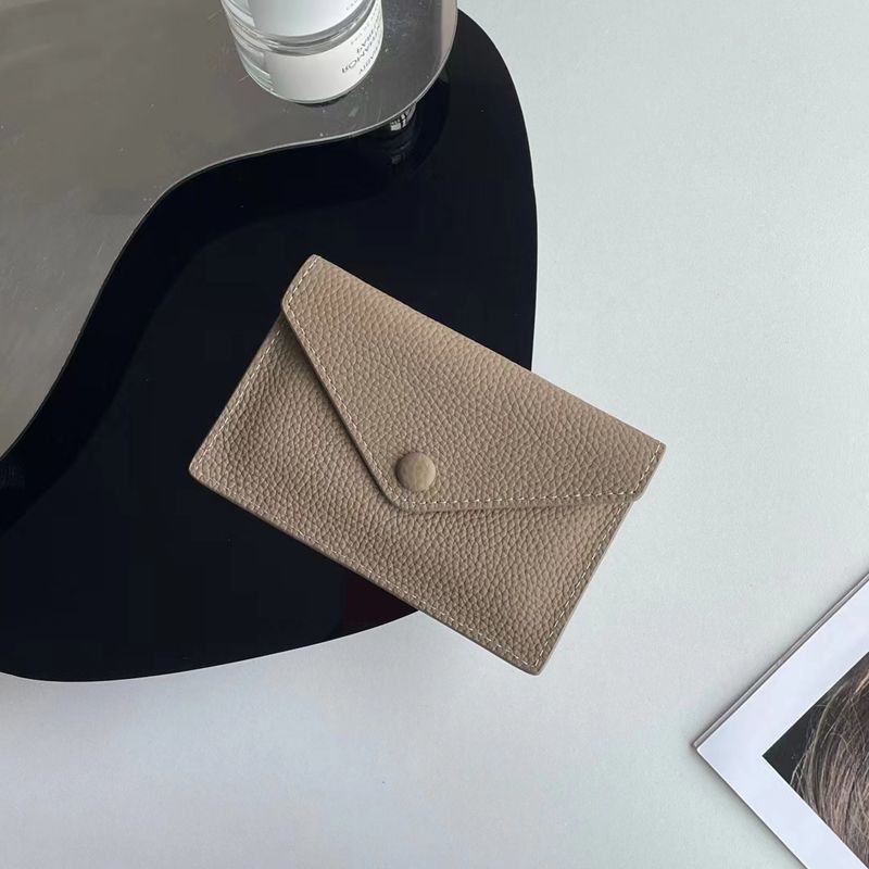 Texturierte Leder Kartenhalter Karnz