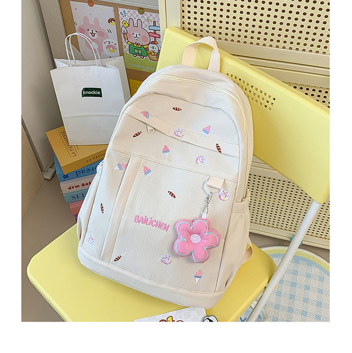 Verspielter Bestickter Rucksack