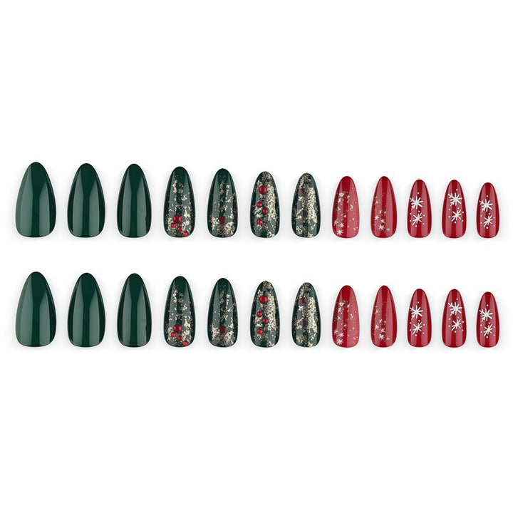 Weihnachts Nagelkunst Set Karnz