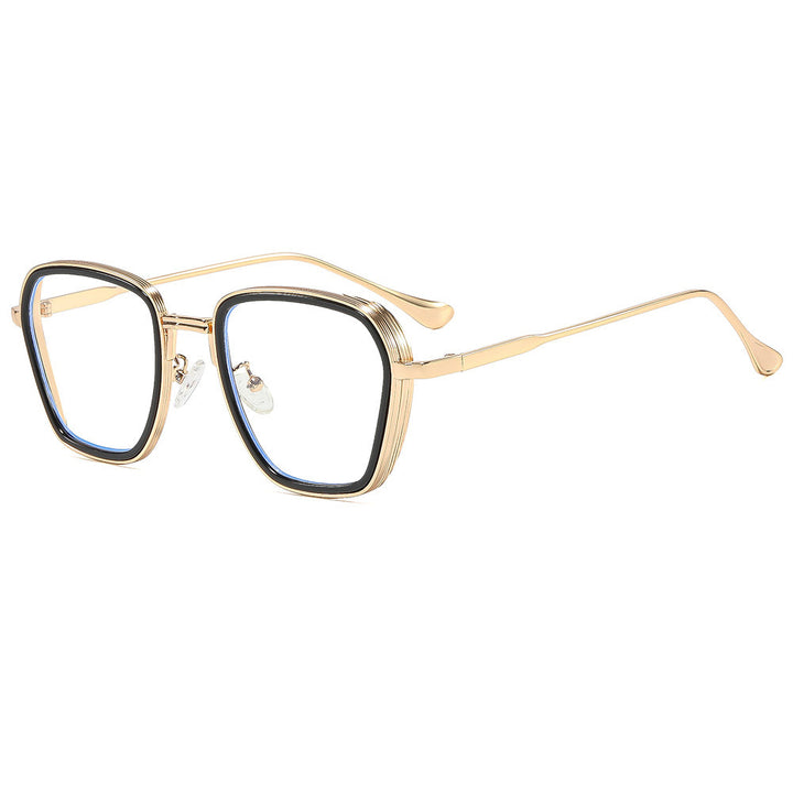 Damen Designer-Sonnenbrille im modernen quadratischen Rahmen Karnz