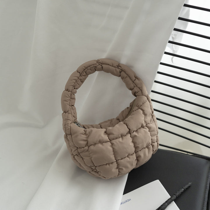 Gepolsterte Mini Schultertasche