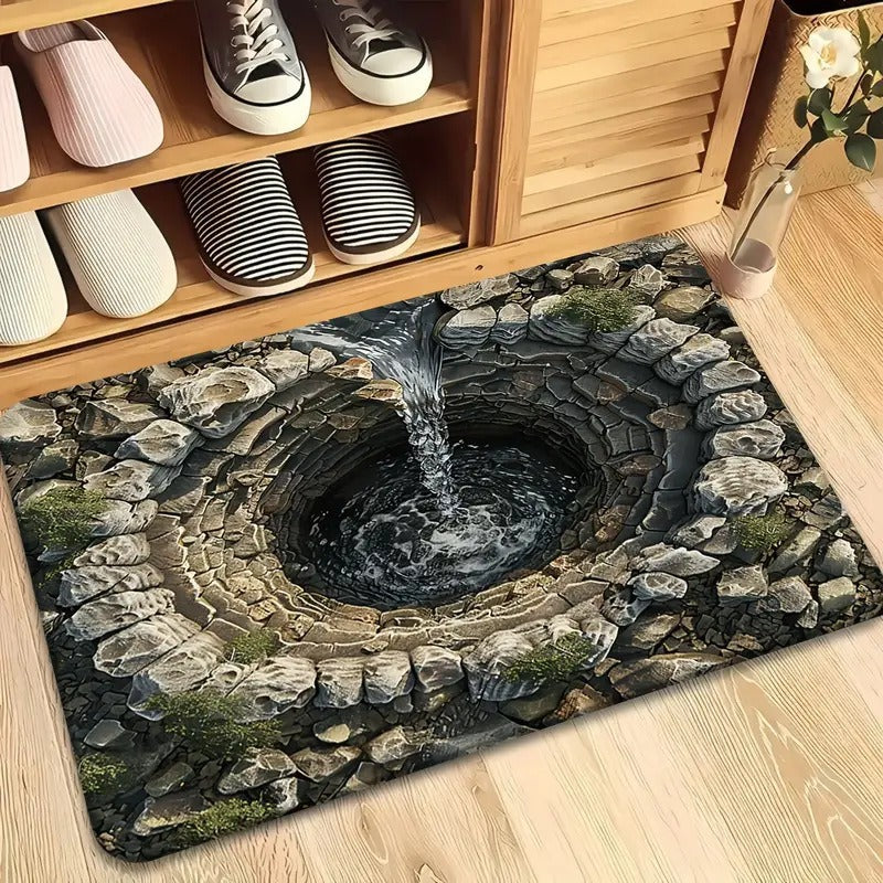 3D Illusions-Willkommensmatte Karnz