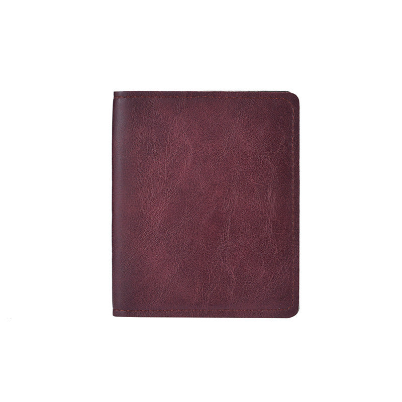 Kompakte Leder Reisebrieftasche Karnz