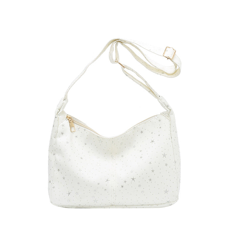 WoTrendy Celestial Print Schultertasche Karnz