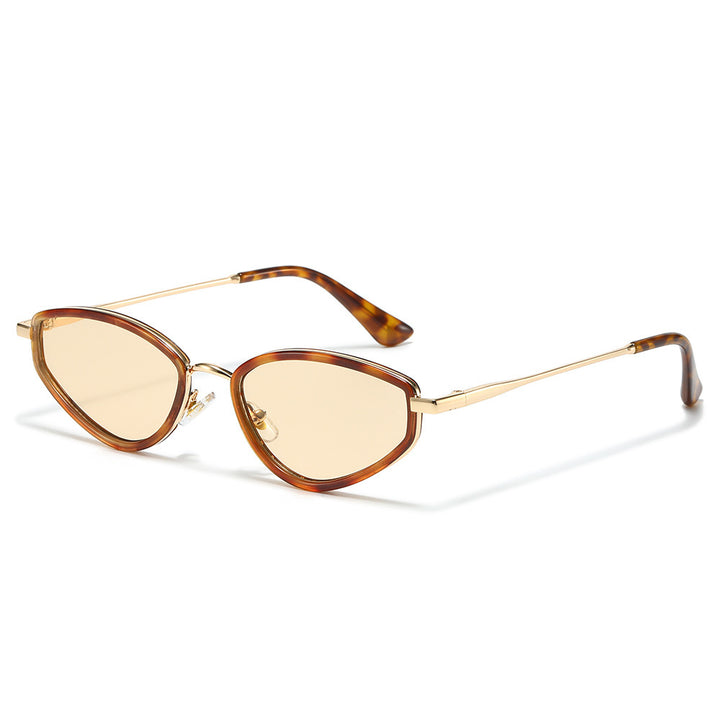 Moderne Katzenaugen-Sonnenbrille mit leichtem Rahmen Karnz