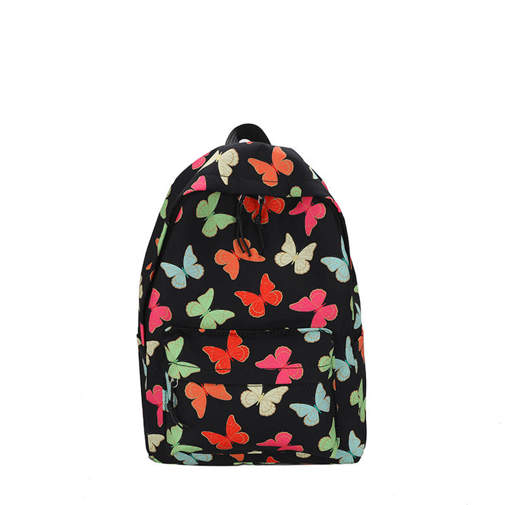 Lebhafte Schmetterlingsmuster-Rucksack Karnz