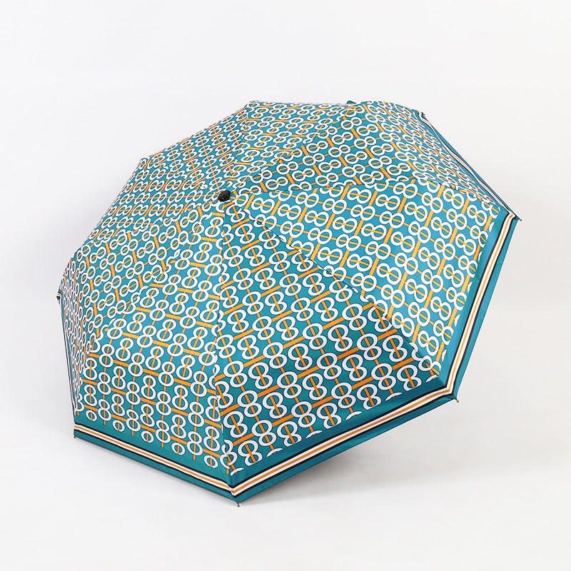 Damen eleganter Regenschirm mit exklusivem Muster Karnz
