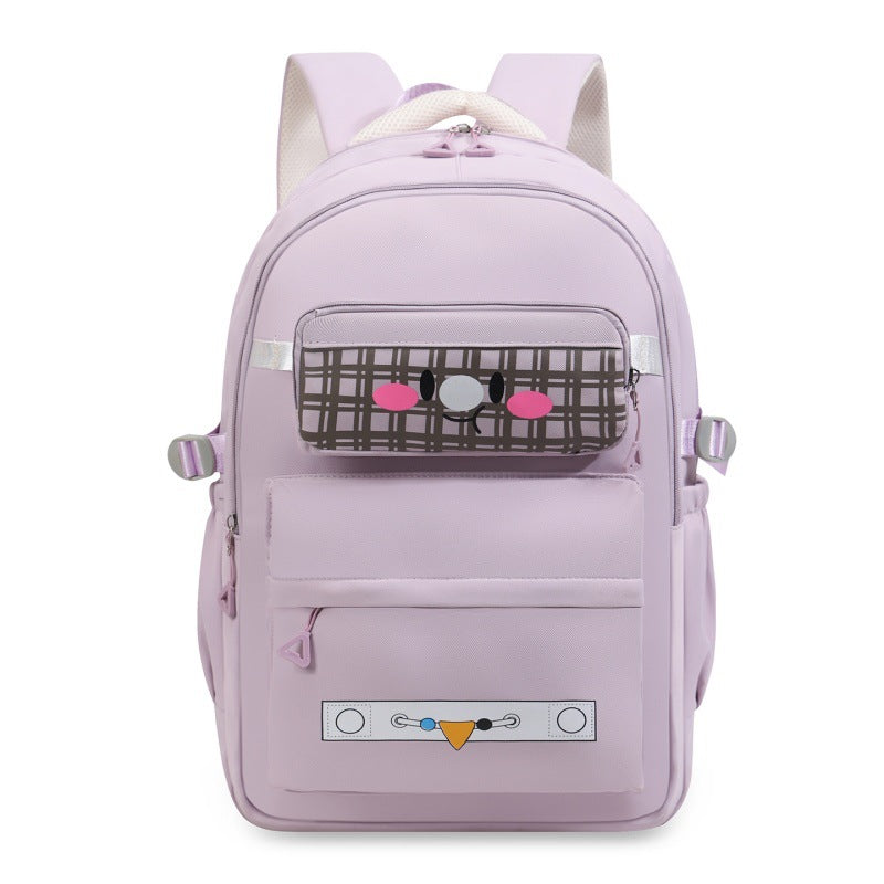 Verspielter Charakterdesign-Rucksack