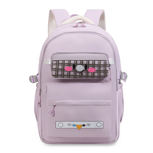 Verspielter Charakterdesign-Rucksack