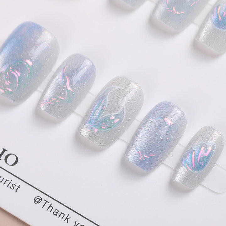 Iridescent Nail Art Press-On Collection Karnz