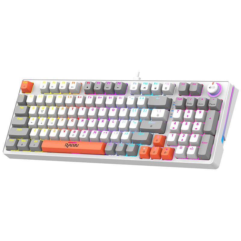 Hintergrundbeleuchtete mechanische Gaming-Tastatur Karnz