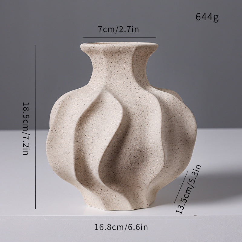 Künstlerische Keramikvase Karnz