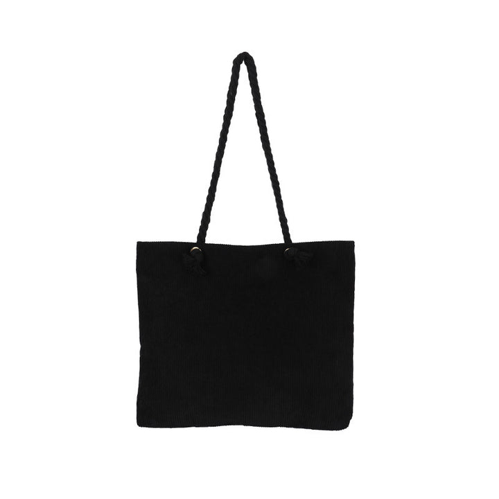Texturierte Kordelzug-Tasche