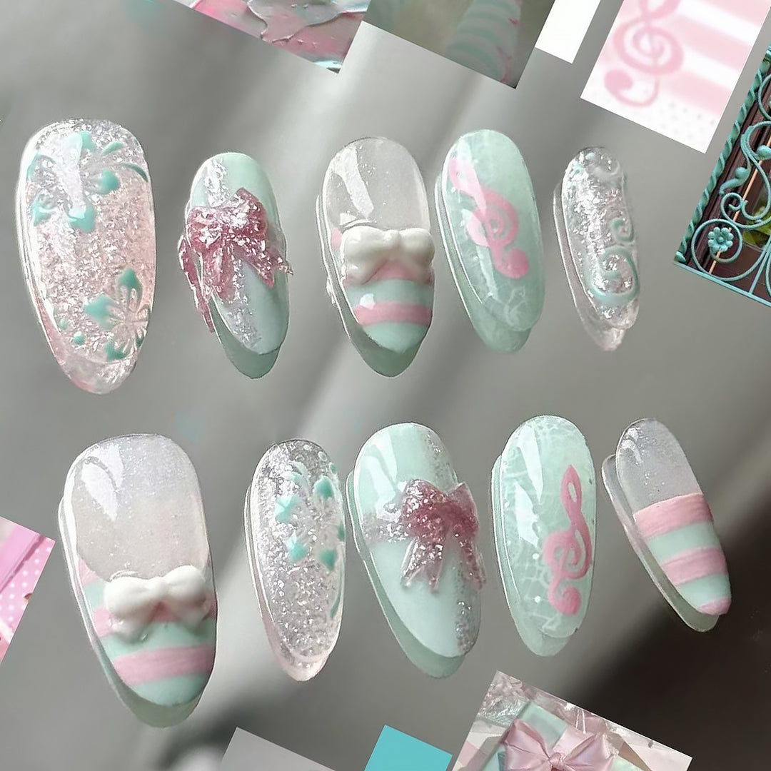 Themen Press-On Nagelkunst Set Karnz