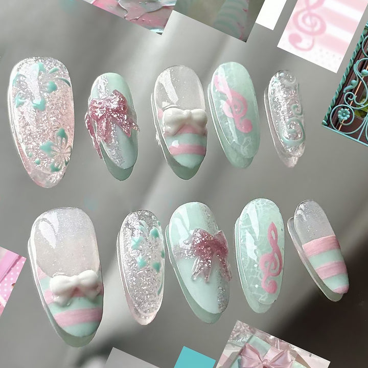 Themen Press-On Nagelkunst Set Karnz