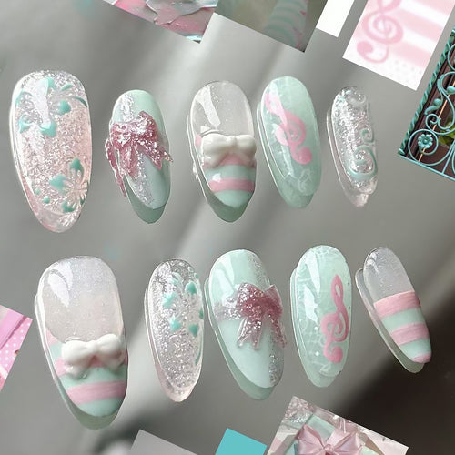 Themen Press-On Nagelkunst Set Karnz