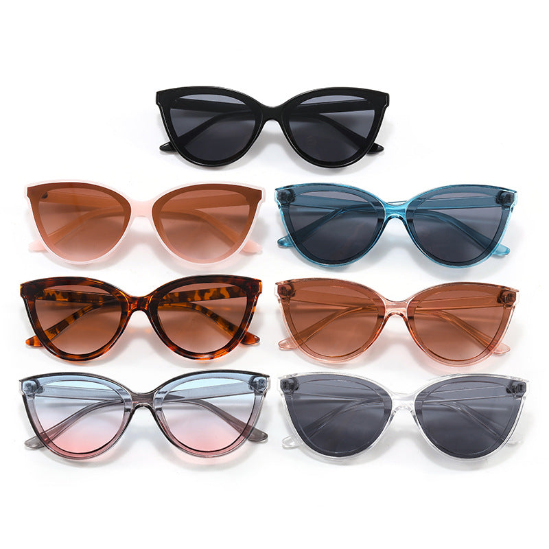 Damen Cat-Eye Sonnenbrille mit hochwertigem Rahmen Karnz
