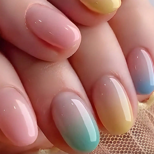 Gradient Ombre Nagel Set Karnz