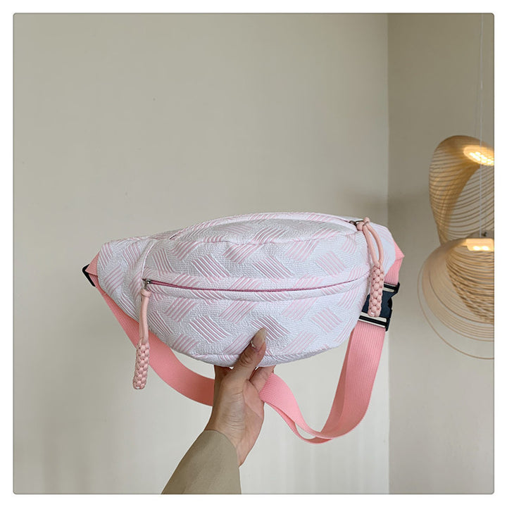 Stylische gemusterte Gürteltasche