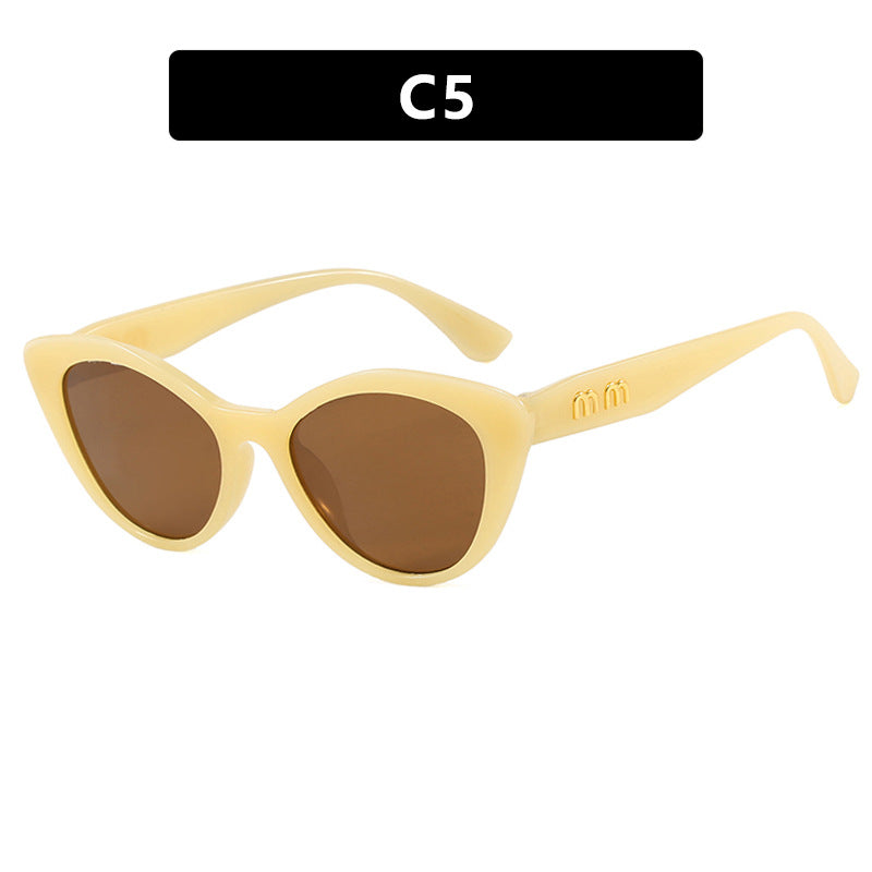 Damen extravagante Cat-Eye Sonnenbrille mit schützendem UV-Filter Karnz