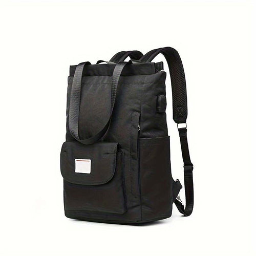 Unisex Multifunktionaler Rucksack mit gepolstertem Laptopfach und seitlichem Zugang Karnz