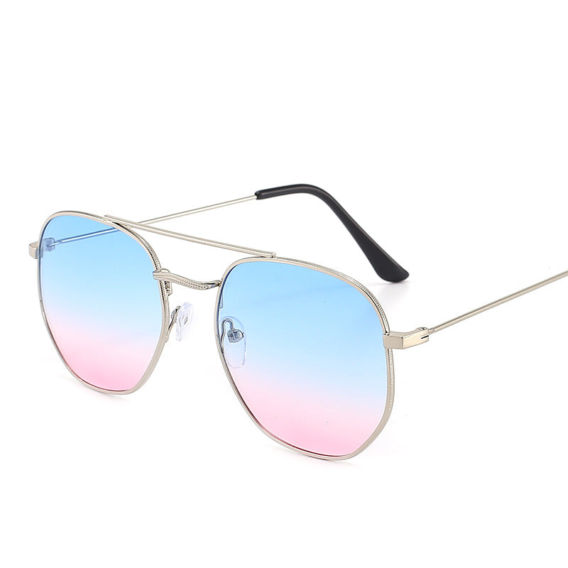 Damen Sonnenbrille mit ovalem Rahmen und schützendem Verlaufsglas Karnz
