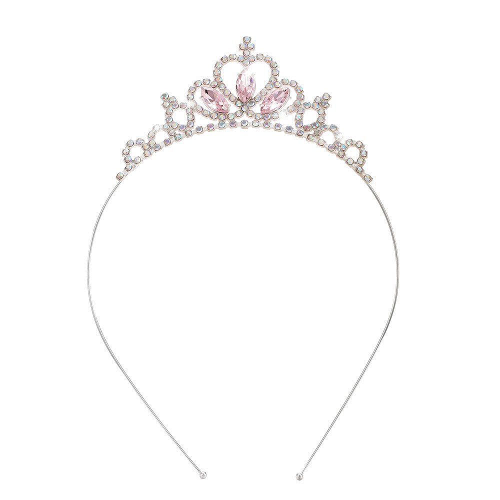 Damen Kristall Tiara Karnz