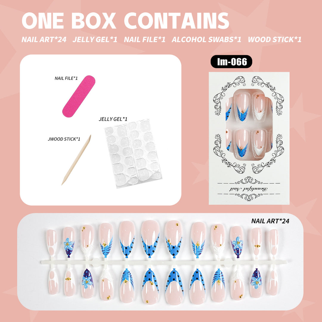 Künstlerisches Press-On Nail Enhancement Kit