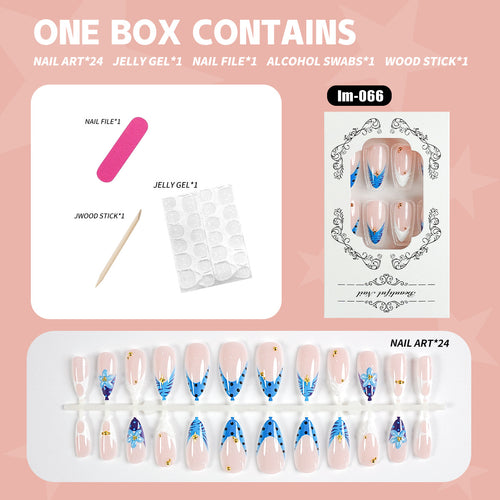 Künstlerisches Press-On Nail Enhancement Kit