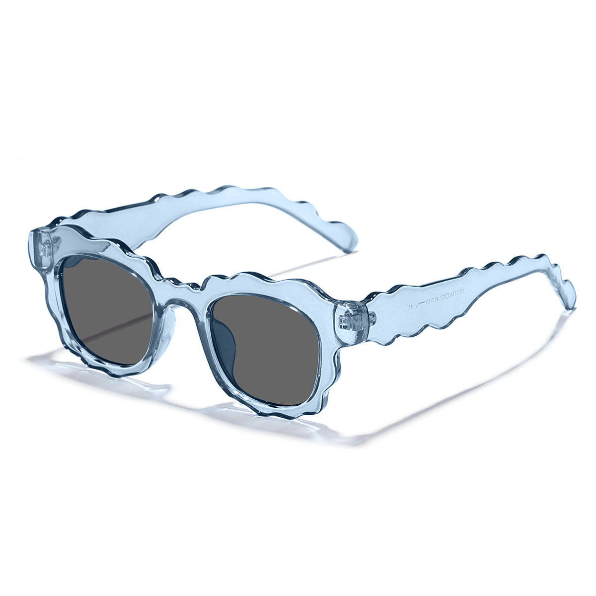 Damen auffällige Sonnenbrille im kreativ gestalteten Wolkenrahmen Karnz