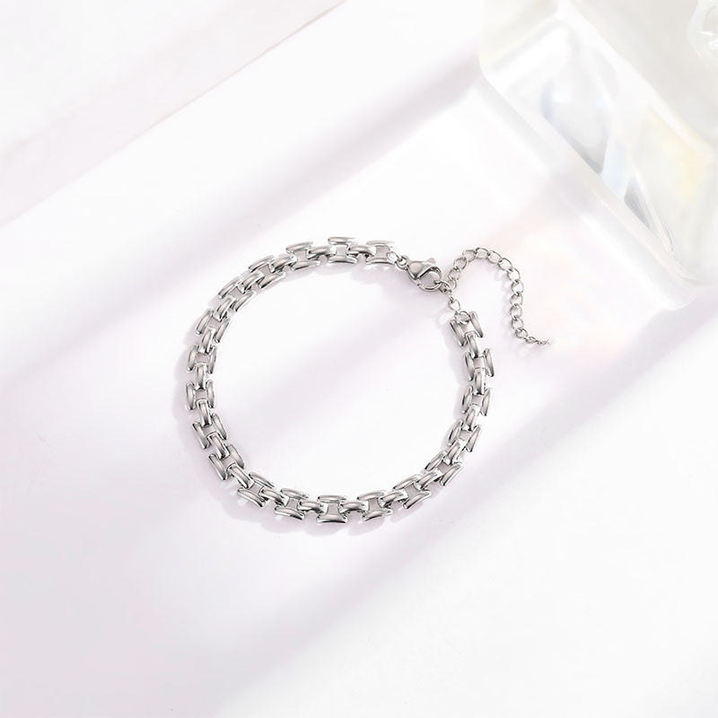 Elegante Gliederkettenarmband Karnz