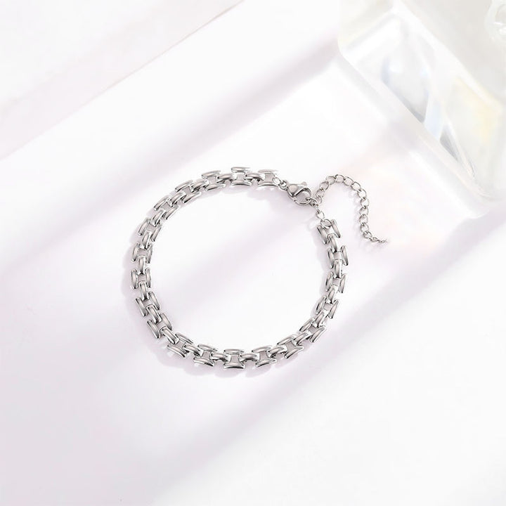 Elegante Gliederkettenarmband Karnz