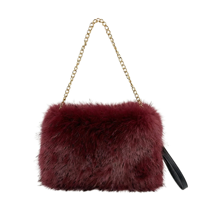 Faux Fur Abendtasche