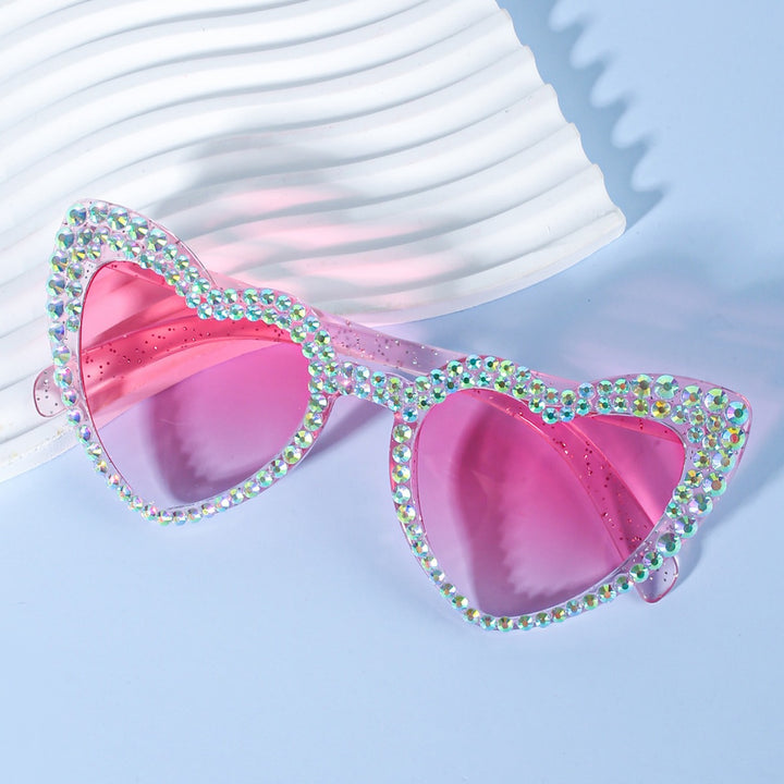Herzförmige Braut-Sonnenbrille Karnz
