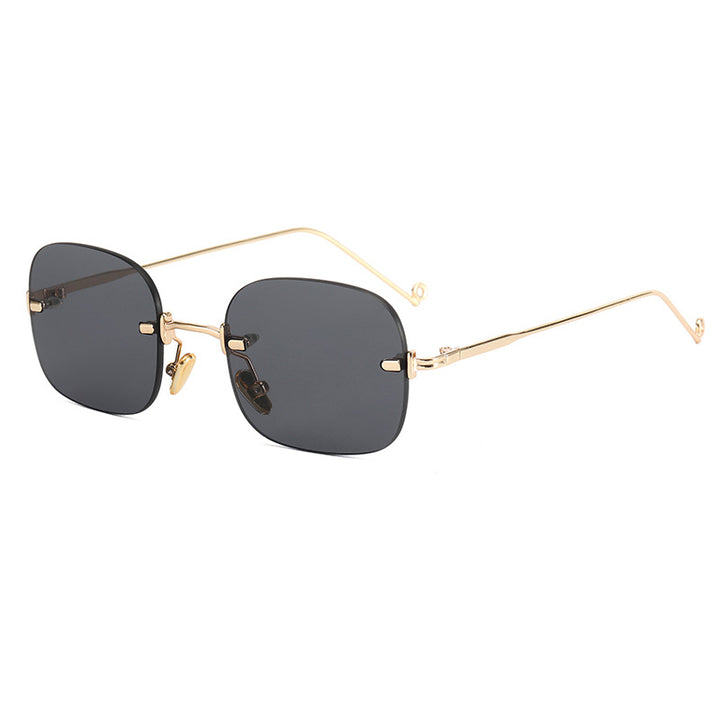 Damen elegante geometrische Brille Karnz