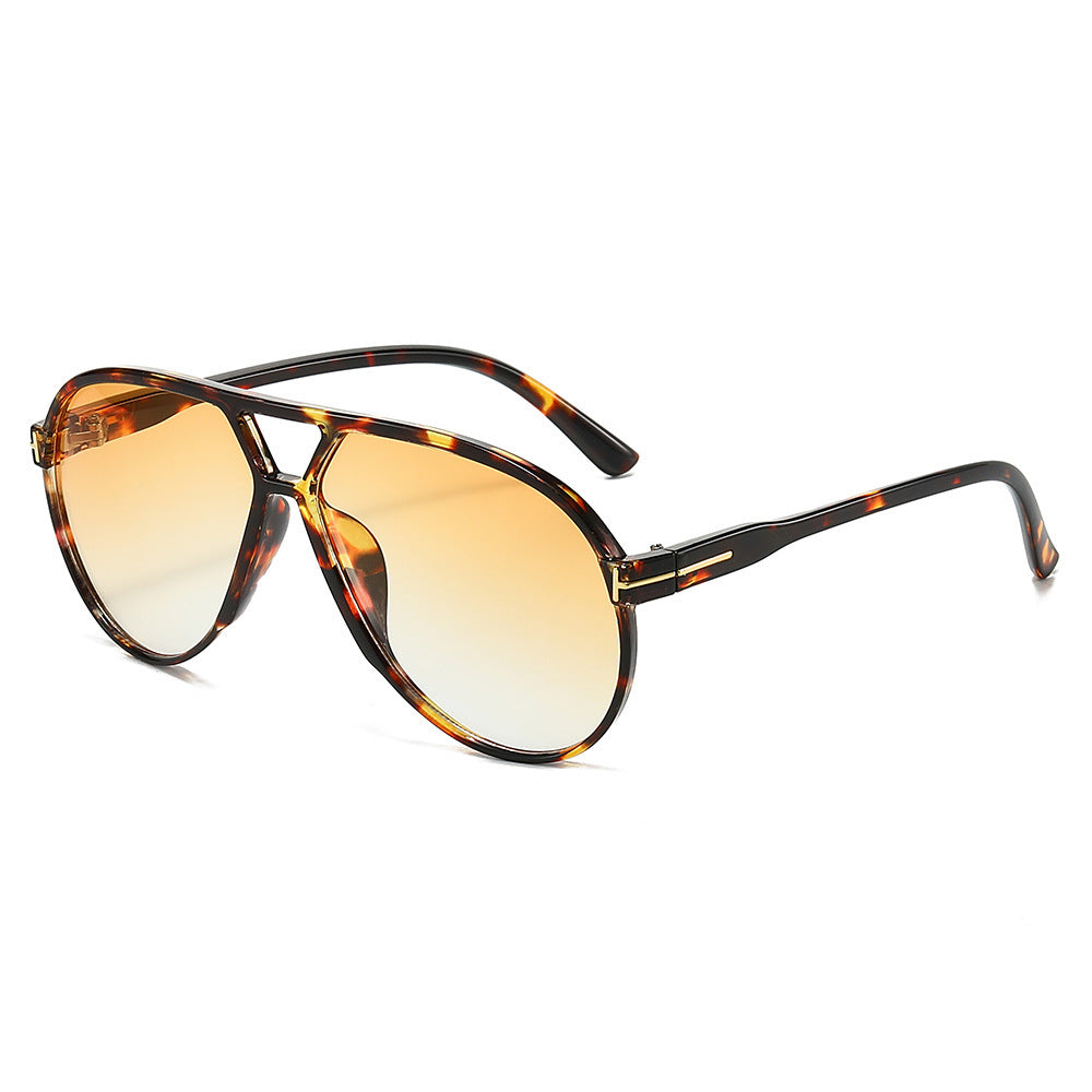 Stilvolle Aviator-Style Shield-Sonnenbrillen Karnz