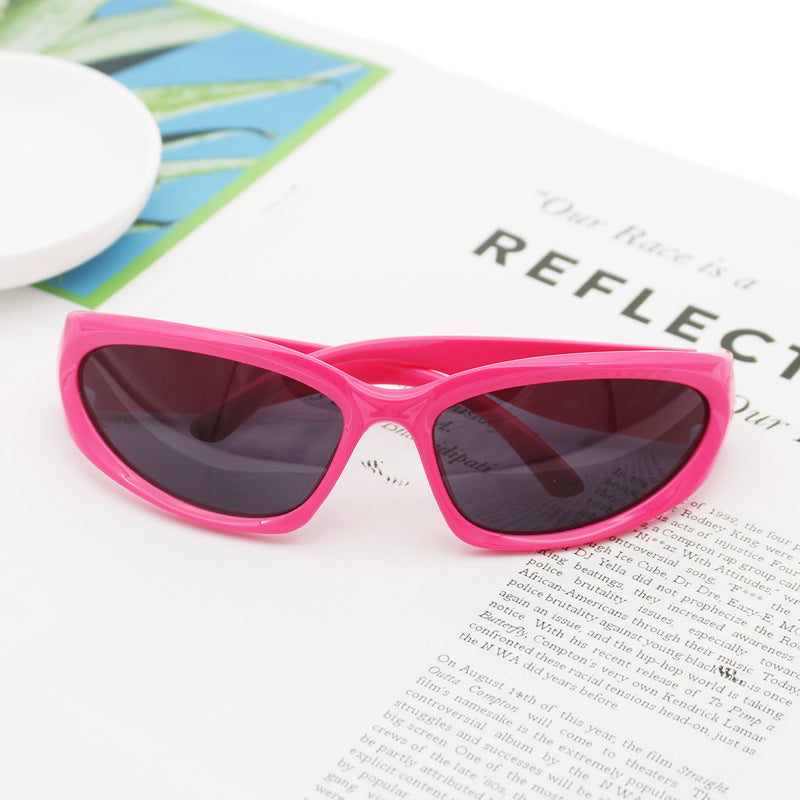 Damen Sportliche Sonnenbrille mit hochwertigem UV-Schutzmaterial Karnz
