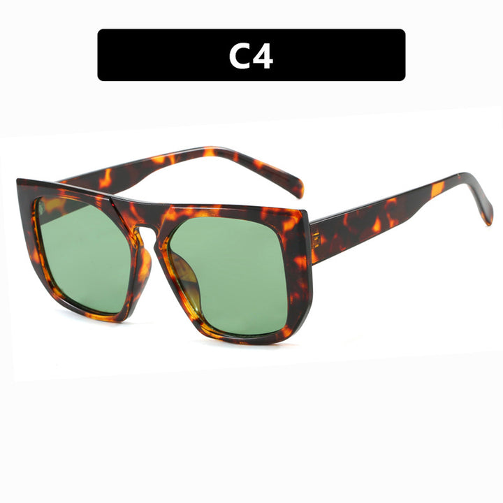 Damen quadratische Fashion Sonnenbrille Karnz