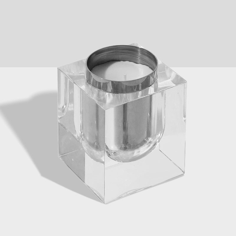 Moderner geometrischer Kerzenhalter