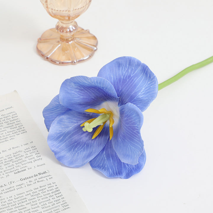 Künstlicher Orchideenblütenzweig mit detailreichen Blüten Karnz