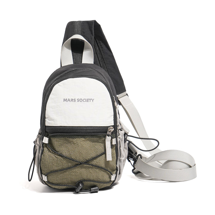 Leichtgewichtige Mehrfachtaschen-Schultertasche Karnz