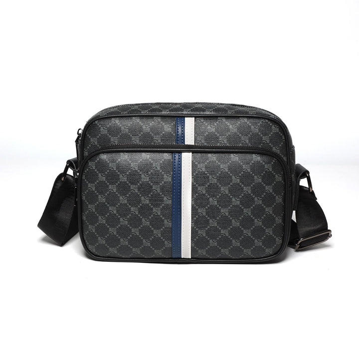 Lässige Leder Schultertasche
