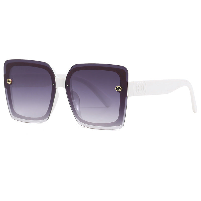 Damen oversized quadratische Sonnenbrille mit elegantem Rahmen Karnz