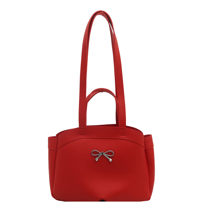 Elegante Bogen-Akzent Handheld Tote Bag Karnz