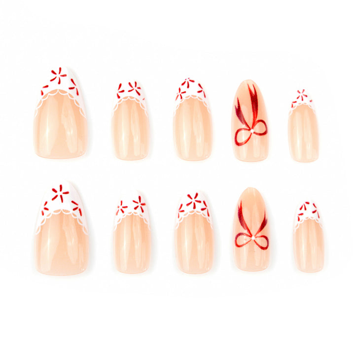 Festliches thematisches Press-On-Nagelkunst-Set