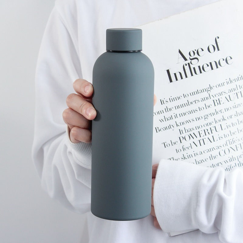 Damen hochwertige isolierte Wasserflasche mit rutschfester Oberfläche Karnz